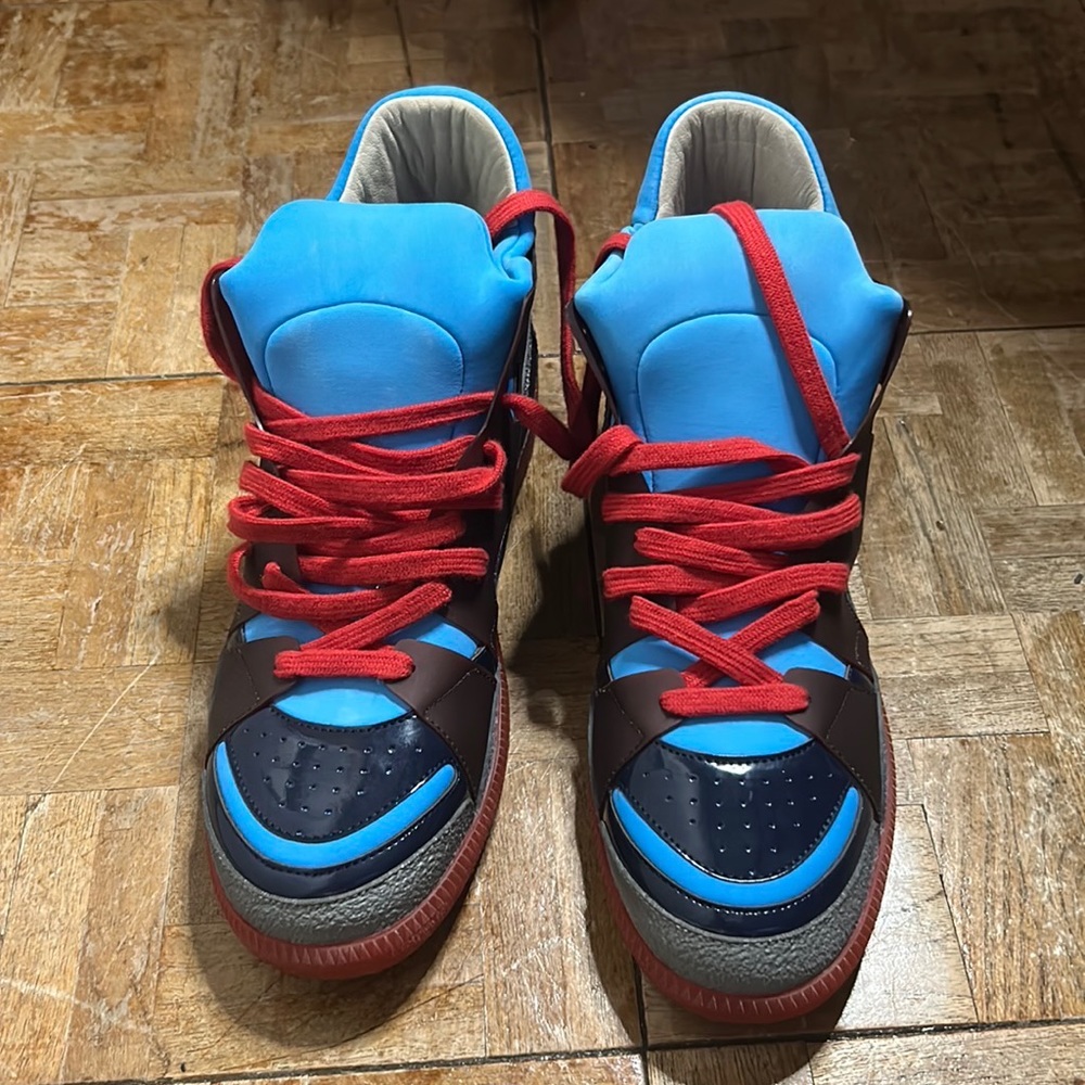 Maison Margiela s22 Neoprene high top sneakers in Multicolor (size 8 Men’s)